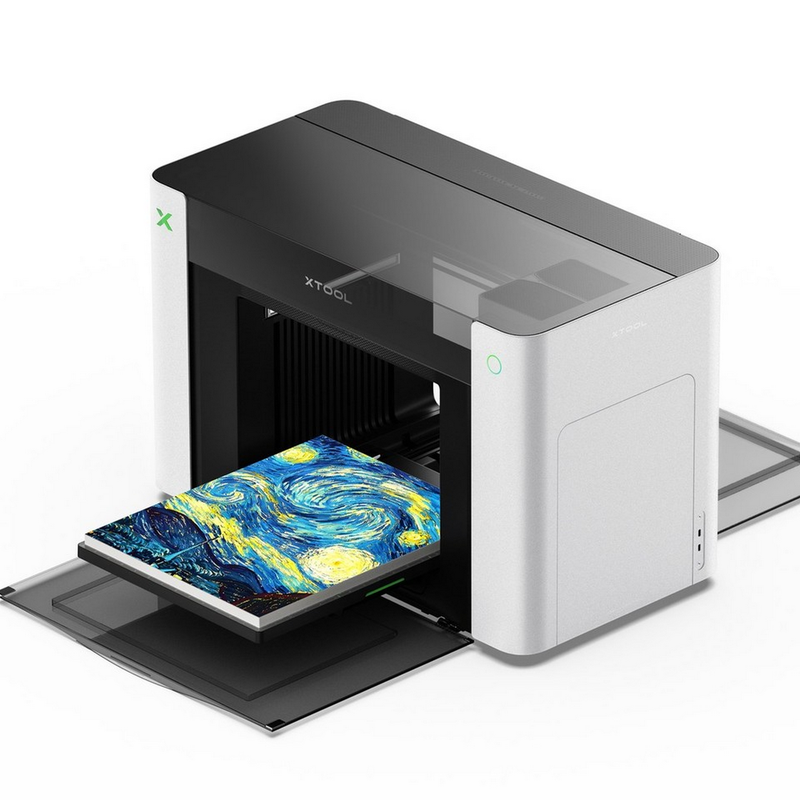 xTool O1 Omni UV + DT Fabric Printer Bundle with Rotary Attachment