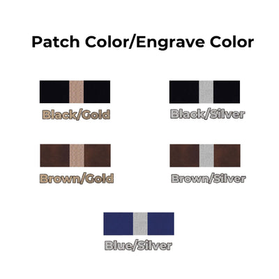 xTool Brown To Gold Laserable PU Rectangular Patch - 10 Pack Laser Engraver Accessories xTool 