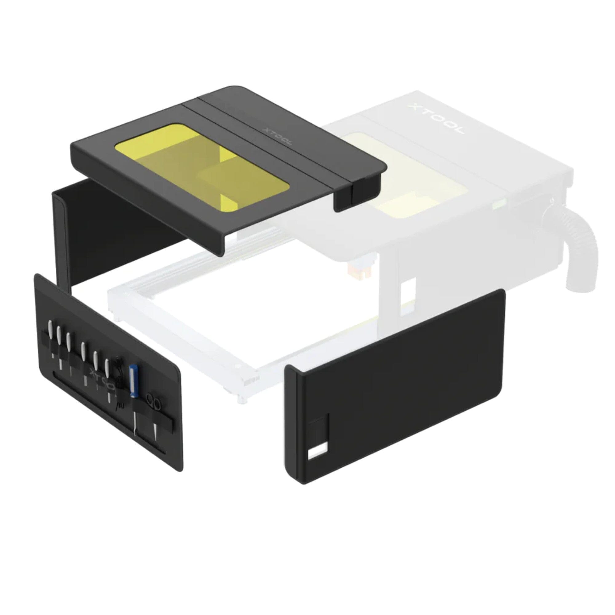 xTool D1 Enclosure Extension Set Swing Design