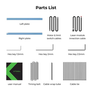 xTool D1 Pro/D1 Extension Kit - Grey Laser Engraver xTool 