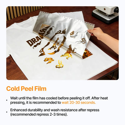 xTool DTF Apparel Printer Gold Foil Film Roll - 30m DTF xTool 
