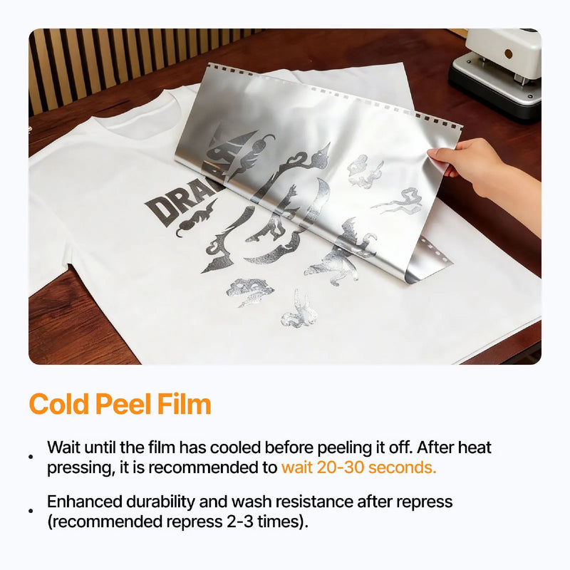 xTool DTF Apparel Printer Silver Foil Film Roll - 30m DTF xTool 