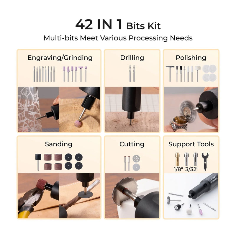xTool Electric Engraving Pen Set Laser Engraver Accessories xTool 