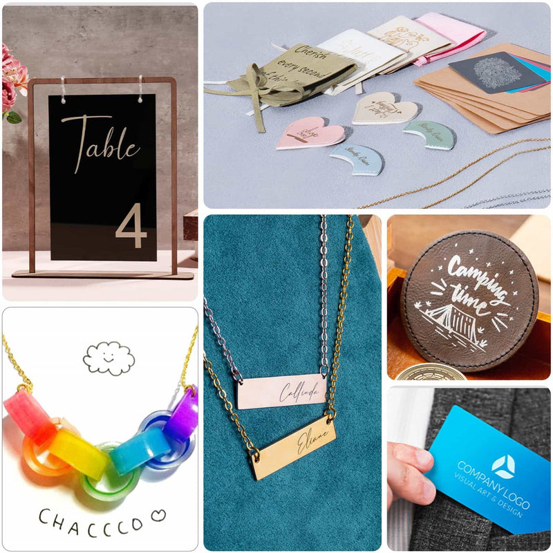 xTool F1 & F1 Ultra Material Explore Kit - 125 Pieces Laser Engraver Accessories xTool 