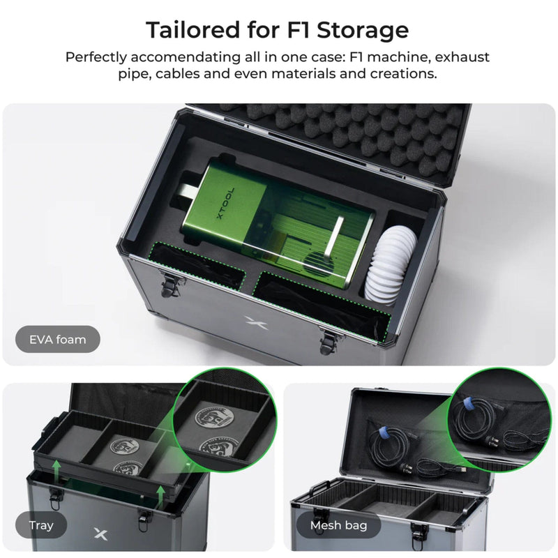 xTool F1 Laser Engraver and Laser Cutter Craft Fair Travel Bundle Laser Engraver xTool 