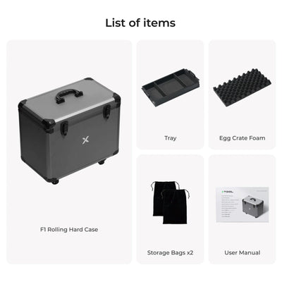 xTool F1 Rolling Hard Case Laser Engraver Accessories xTool 
