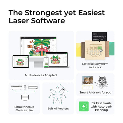 xTool F1 ULTRA 20W Laser Engraver with Conveyor, 4-in-1 Cup Spinner & Filter Laser Engraver xTool 