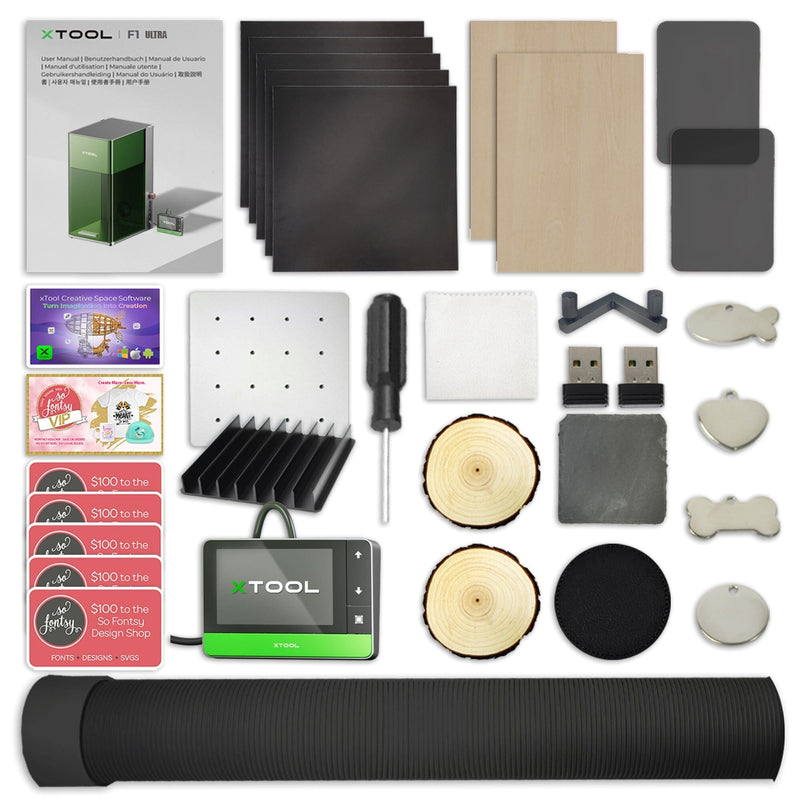 xTool F1 ULTRA Laser Engraver Bundles in Stock | Swing Design