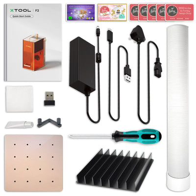 xTool F2 5W IR & 15W Diode Portable Laser Engraver Bundle Laser Engraver xTool 