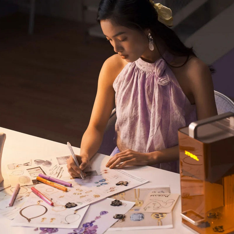 xTool F2 5W IR & 15W Diode Portable Laser Engraver Bundle Laser Engraver xTool 