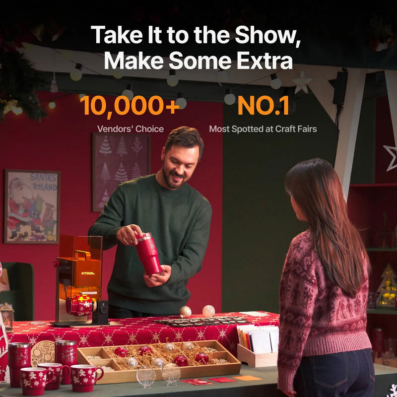 xTool F2 5W IR & 15W Diode Portable Laser Engraver Bundle Laser Engraver xTool 