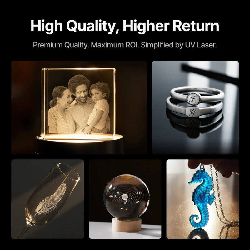 xTool F2 Ultra 5W UV Cold Laser Engraver & Cutter Bundle Laser Engraver xTool 