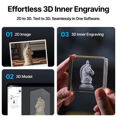 xTool F2 Ultra 5W UV Cold Laser Engraver & Cutter Bundle Laser Engraver xTool 