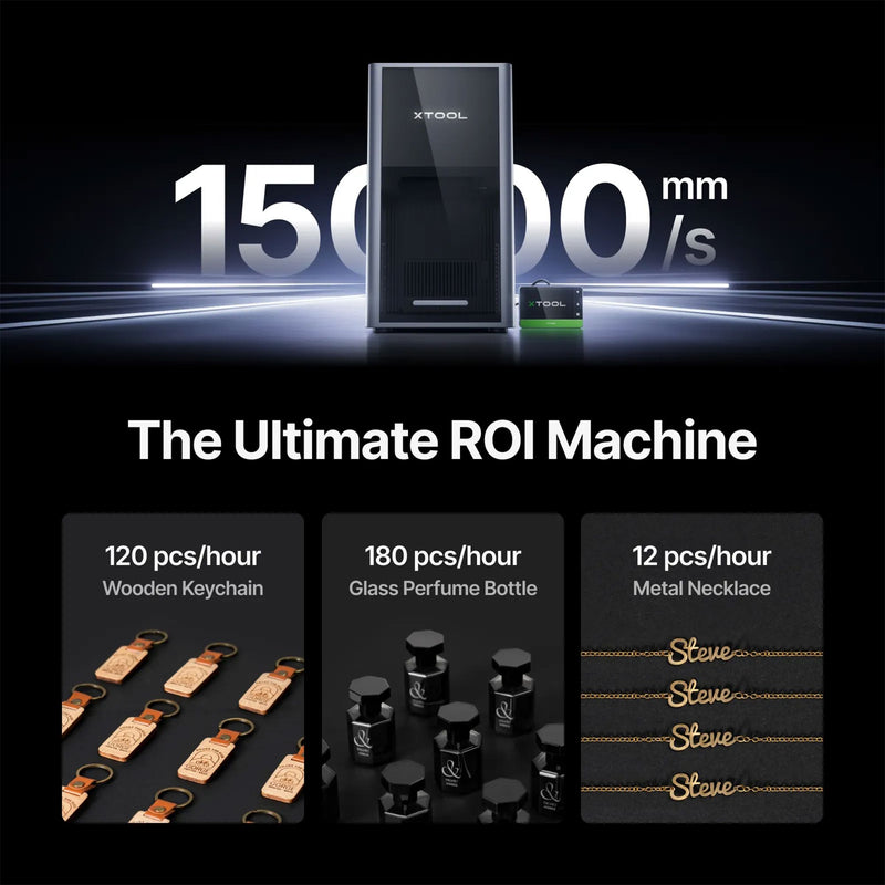 xTool F2 Ultra 60W MOPA & 40W Diode Dual Laser Engraver Bundle Laser Engraver xTool 