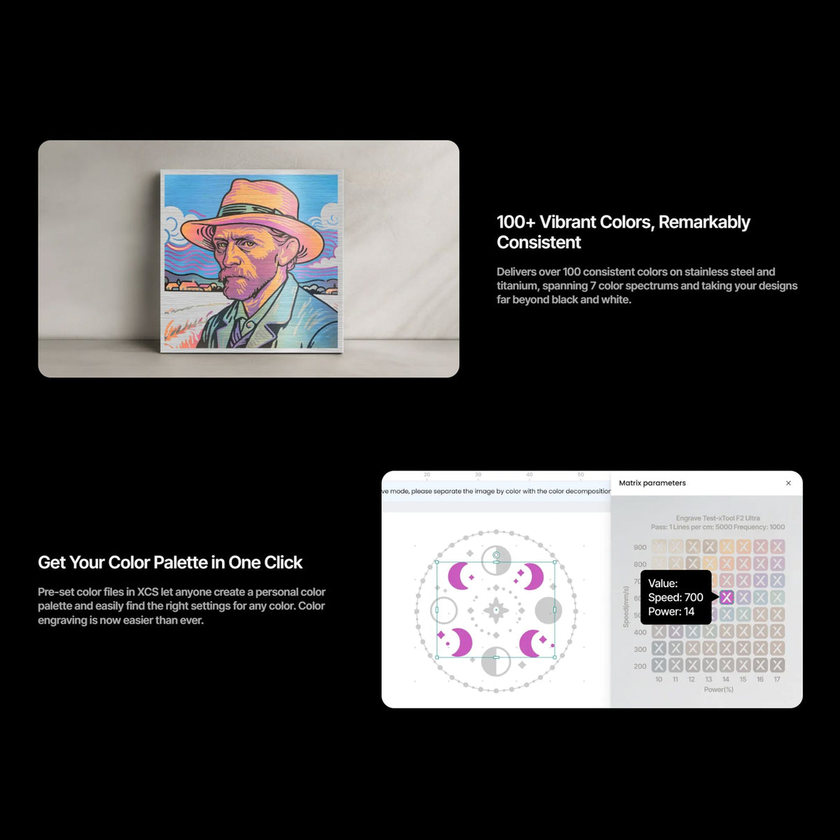 xTool F2 Ultra 60W MOPA &amp; 40W Diode Laser Engraver with Conveyor System Laser Engraver xTool 