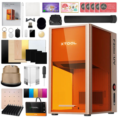 xTool F2 Ultra UV 5W Cold Laser Engraver & Cutter Bundle Laser Engraver xTool 