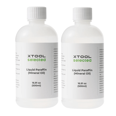 xTool F2 Ultra UV K9 Glass Crystal Ball Inner Engraving Oil - 2 Bottles Swing Design 1