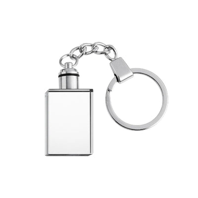 xTool F2 Ultra UV Multicolored LED K5 Crystal Rectangular Keychain - 10 Pack - Swing Design2
