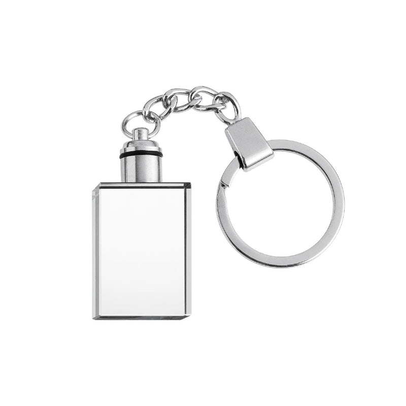 xTool Multicolored LED K5 Crystal Rectangle Keychain | Swing Design