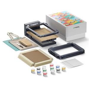 xTool Laser Screen Printing Kit - Deluxe 4 Frame Bundle Laser Engraver xTool 