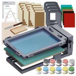 xTool Laser Screen Printing Kit - Deluxe 4 Frame Bundle Laser Engraver xTool 