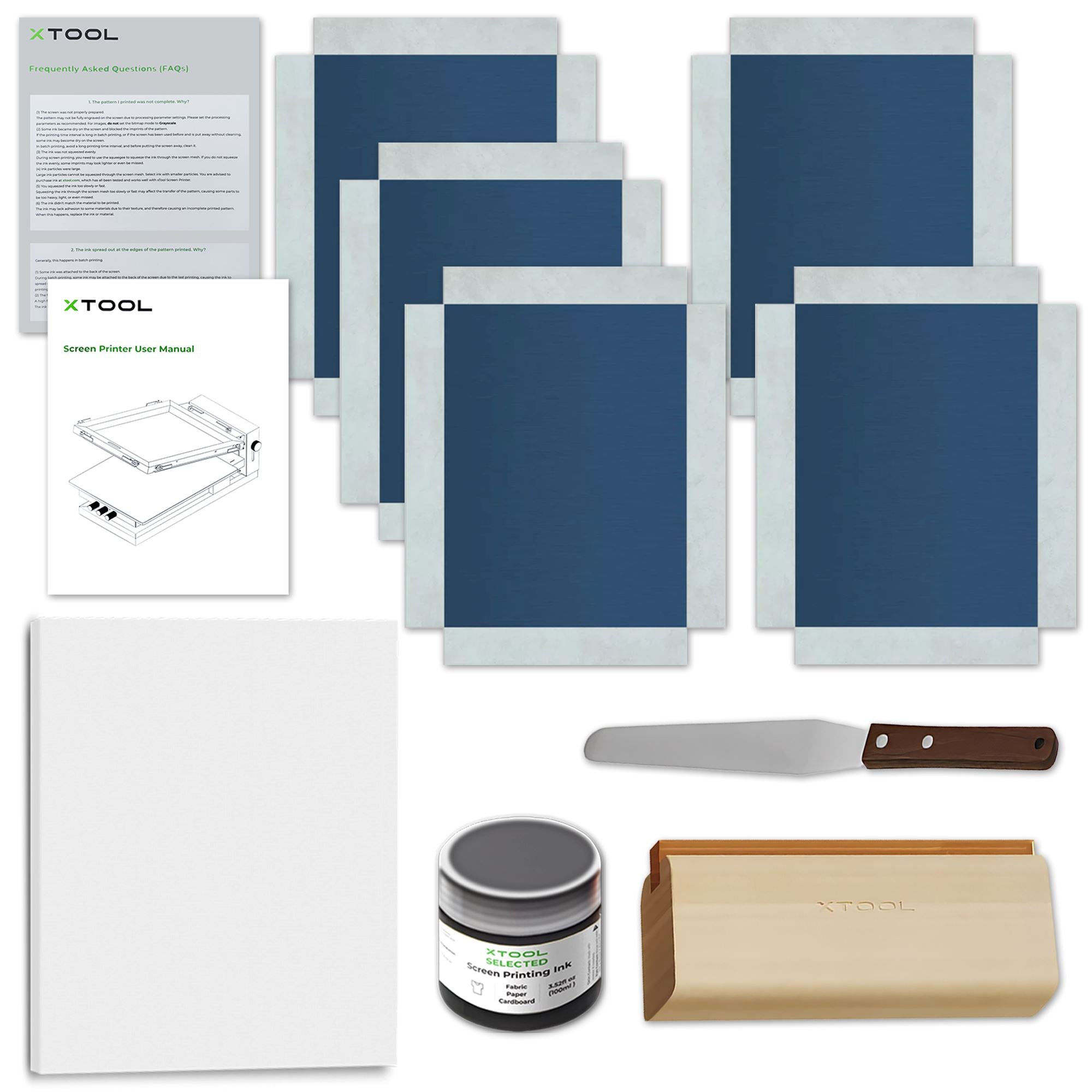 xTool Laser Screen Printing Kit - Single Frame Bundle Laser Engraver Accessories xTool 