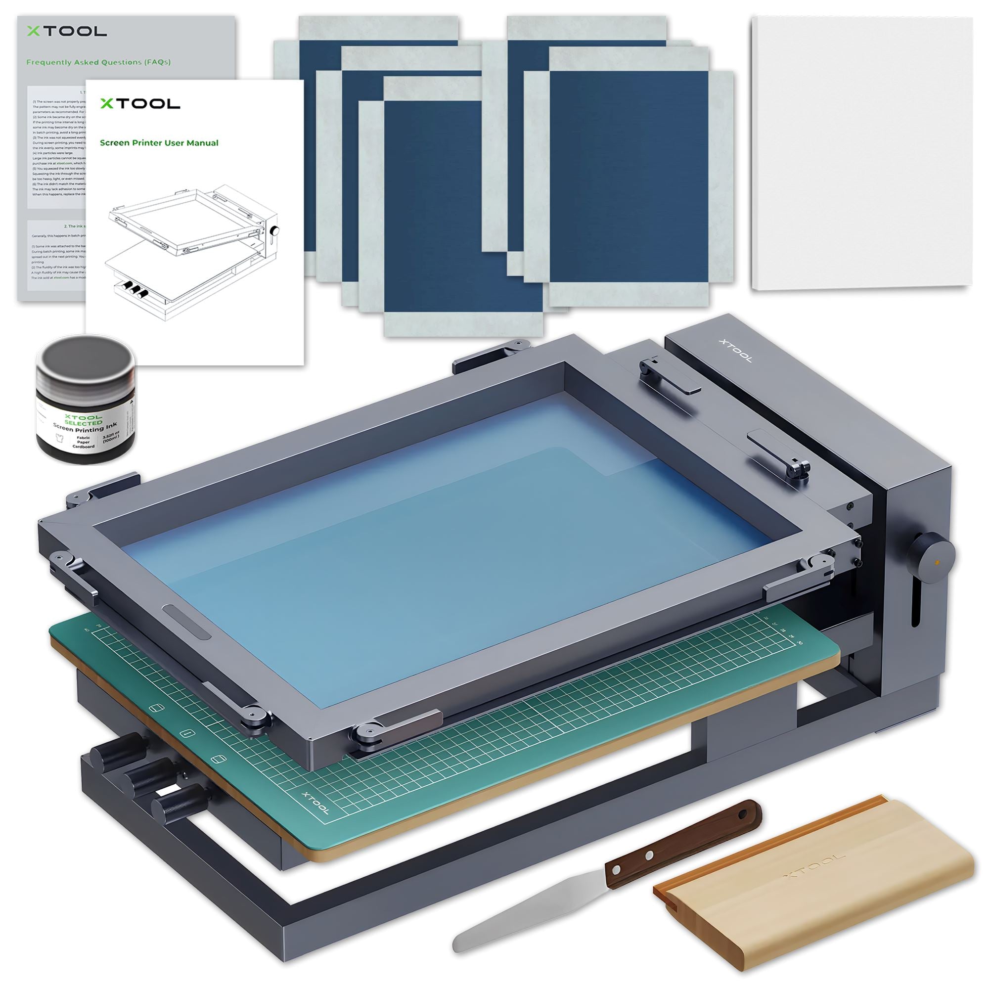 xTool Laser Screen Printing Kit - Single Frame Bundle Laser Engraver Accessories xTool 