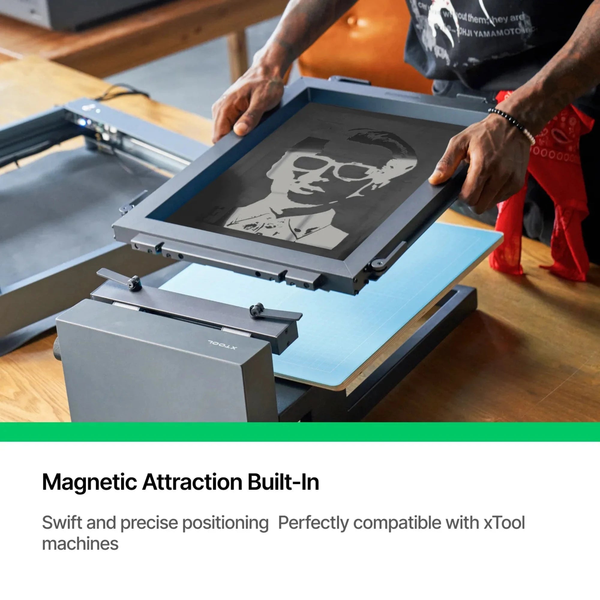 xTool Laser Screen Printing Replacement Frame - 9" x 12" Laser Engraver Accessories xTool 