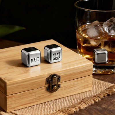 xTool Laserable Stainless Steel Whiskey Stones Laser Engraver Accessories xTool 