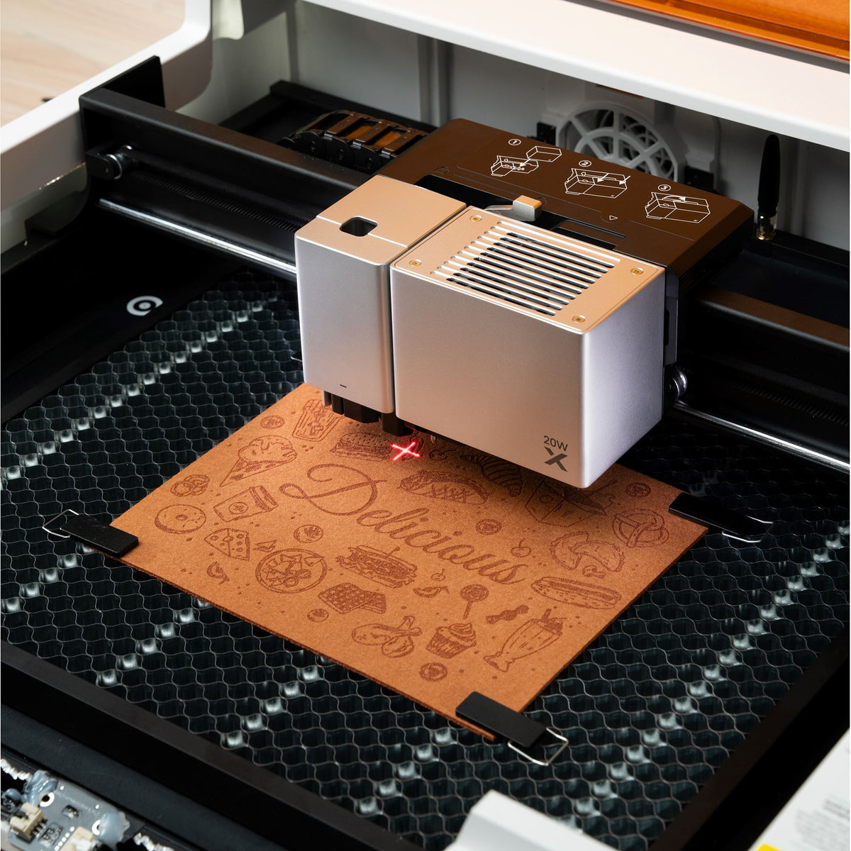 xTool M1 ULTRA 10W 4-in-1 Laser Cutter &amp; Engraver Machine Bundle Laser Engraver Swing Design 