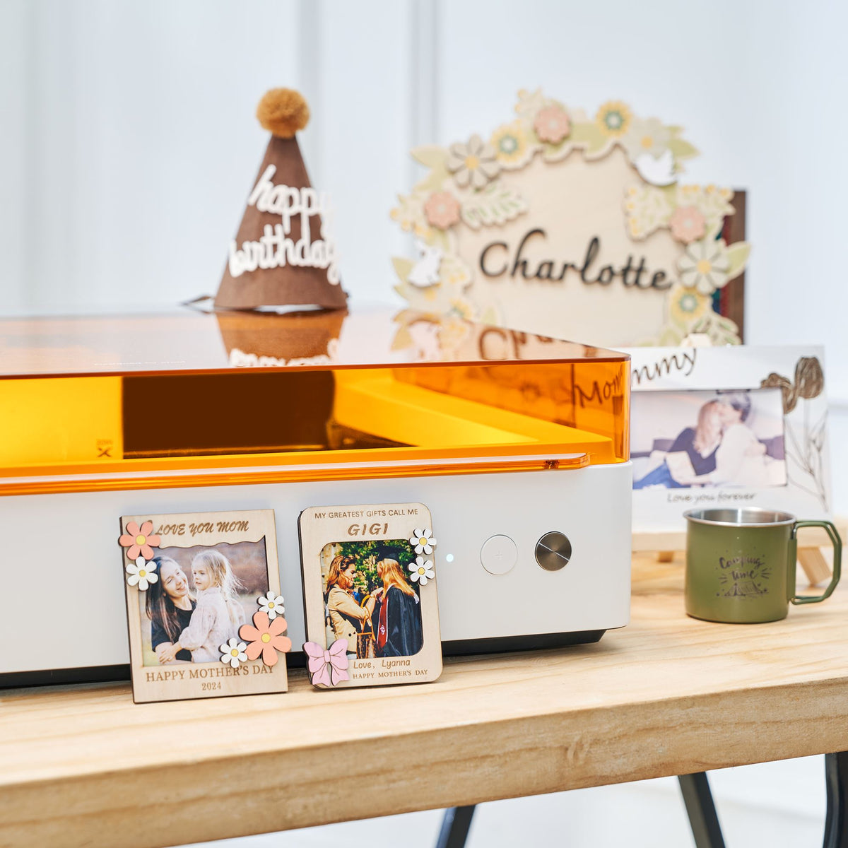 xTool M1 ULTRA 10W 4-in-1 Laser Cutter &amp; Engraver Machine Bundle Laser Engraver Swing Design 