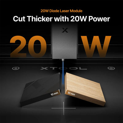 xTool M2 20W 455nm Diode Upgrade Laser Module Laser Engraver Accessories xTool 