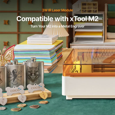 xTool M2 Color Craft 3W 1064nm Infrared Laser Module Laser Engraver Accessories xTool 