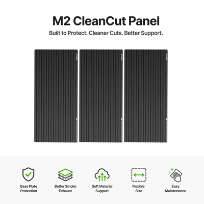 xTool M2 Color Craft Laser CleanCut Protective Panel Swing Design 2
