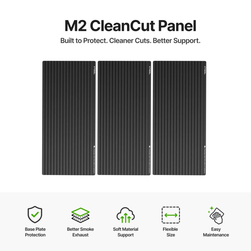 xTool M2 Color Craft Laser CleanCut Protective Panel Swing Design 2