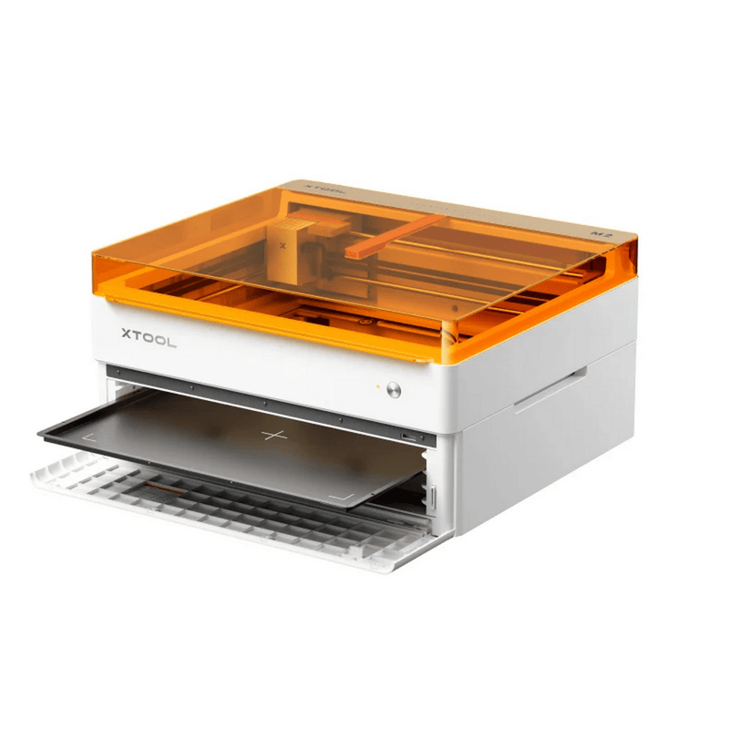 xTool M2 Color Craft Laser Riser Base & Honeycomb Panel Kit Swing Design 11