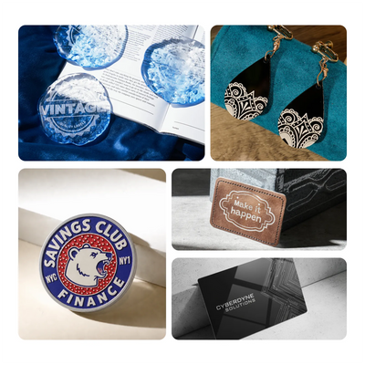 xTool UV-Printable Materials Package for O1 Omni Printer, Dual UV Kit