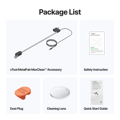 xTool MetalFab MaxClean 45mm Laser Cleaning Attachment Laser Engraver xTool 