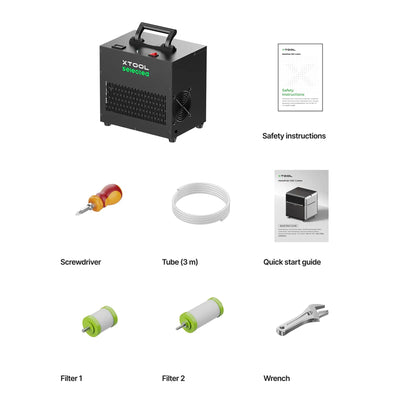 xTool MetalFab Selected Air Compressor & Air Dryer Laser Engraver xTool 