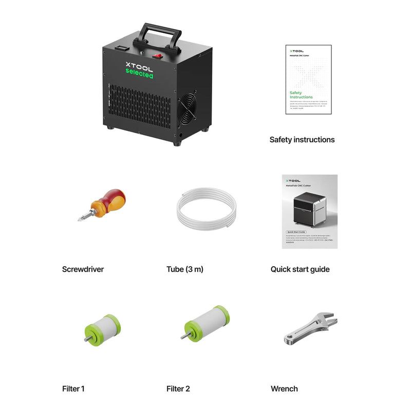 xTool MetalFab Selected Air Compressor & Air Dryer Laser Engraver xTool 