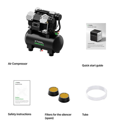 xTool MetalFab Selected Air Compressor & Air Dryer Laser Engraver xTool 