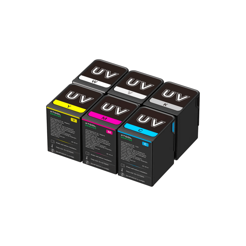 xTool O1 Omni Dual-Head Complete UV Ink Refill Bundle Swing Design 2