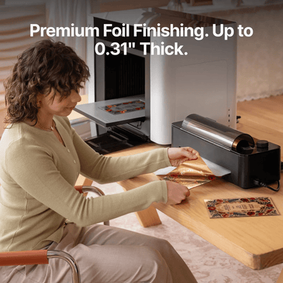 xTool O1 Omni Printer LM1 Laminator & RF1 Roll Feeder Bundle Swing Design 11