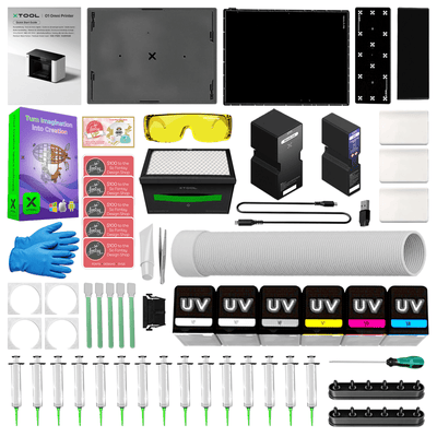 xTool O1 Omni Single Head UV DTF & Direct To Object 3D-Texture Printer Swing Design 4