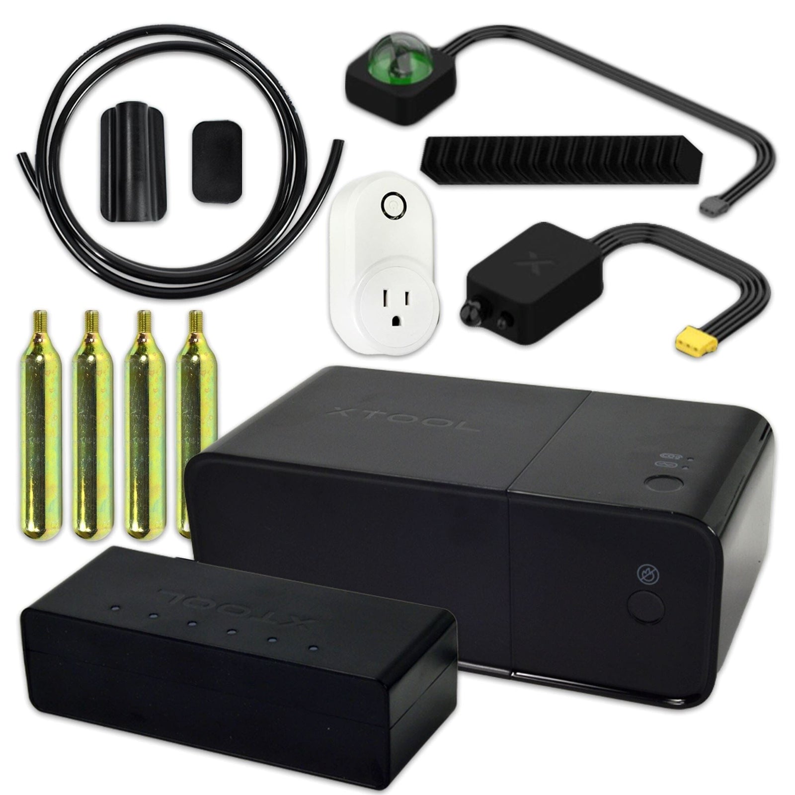 xTool P2 55W CO2 Laser Cutter & Engraver Machine Bundle - White Laser Engraver xTool 