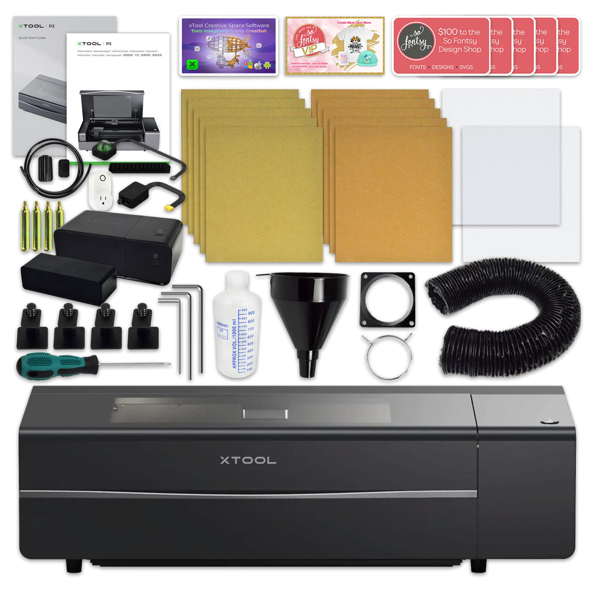 xTool P2S Laser & Engraving Best Bundles | Swing Design