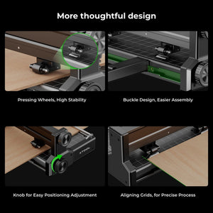 xTool P2 Automatic Conveyor Feeder Additional Rails - 25.5" Laser Engraver xTool 