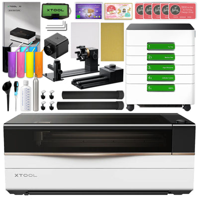 xTool P3 80W CO2 Laser Cutter &amp; Engraving Machine with AP2 Max &amp; 5-in-1 Rotary Laser Engraver xTool 