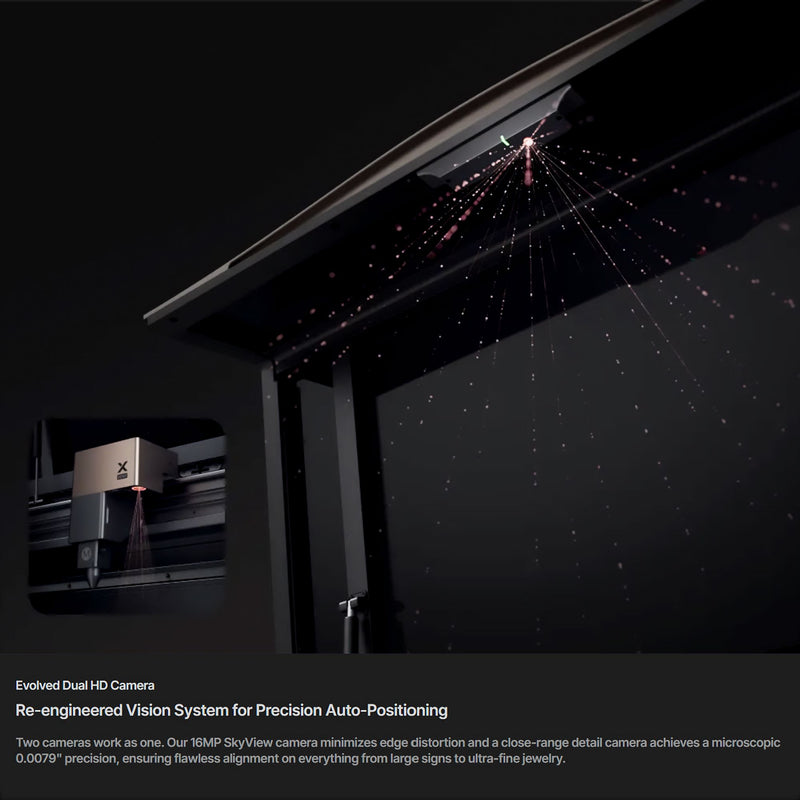 xTool P3 80W CO2 Laser Cutter & Engraving Machine with Intelligent Automation Laser Engraver xTool 