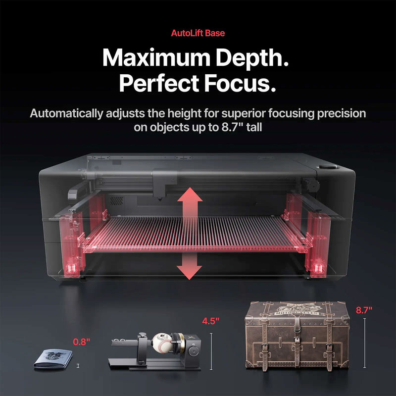 xTool P3 80W CO2 Laser Cutter & Engraving Machine with Intelligent Automation Laser Engraver xTool 